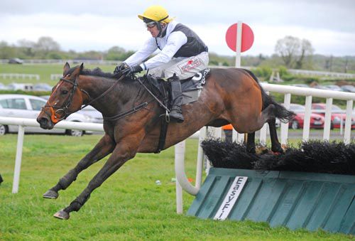 Duckweed pictured on her way to victory at Kilbeggan early this month