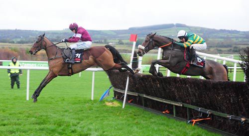 Outlander on his way to victory in Punchestown