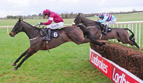 Sir Des Champs pictured on his way to victory at Thurles last month