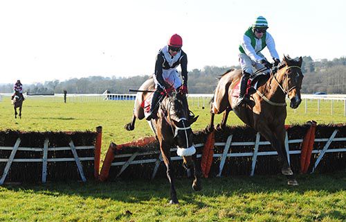 Knockraha Pylon (left, blunders) as Sonny B and Brian O'Connell go on for the win