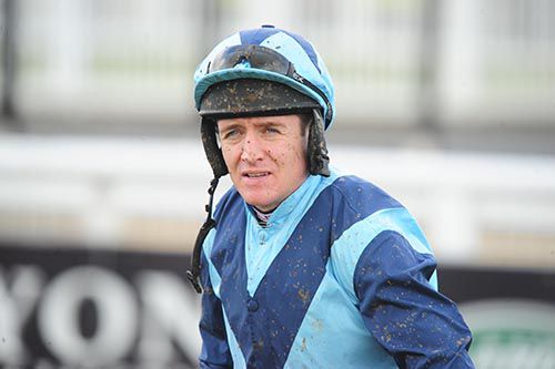 Barry Geraghty at Limerick after receiving the news that he will be banned for 30 race days