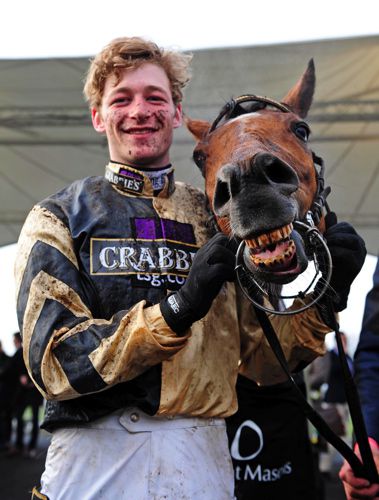 David Mullins and Rule The World are all smiles after the Grand national