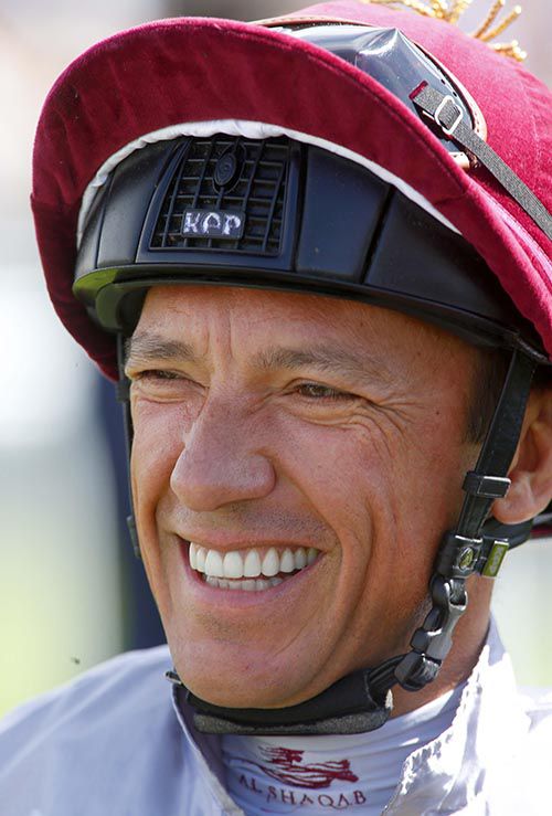 Frankie Dettori after riding his 3,000th winner