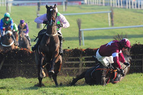 Riven Light and Ruby Walsh head for victory as Hardline and Bryan Cooper crash out