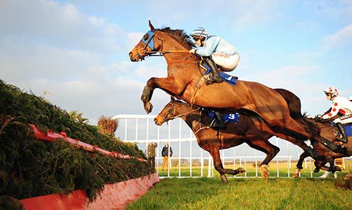Winter Magic puts in another fine leap under Davy Russell