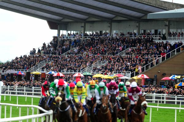 Racing away from the stands at Fairyhouse