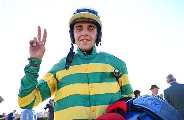 Conor Brassil after his Bellewstown double