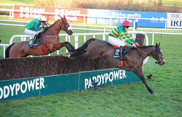 Anibale Fly and Donagh Meyler lead Ucello Conti over the last 