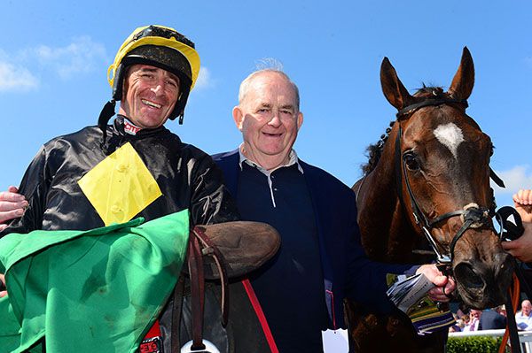 Davy Russell seen here with his father Jerry