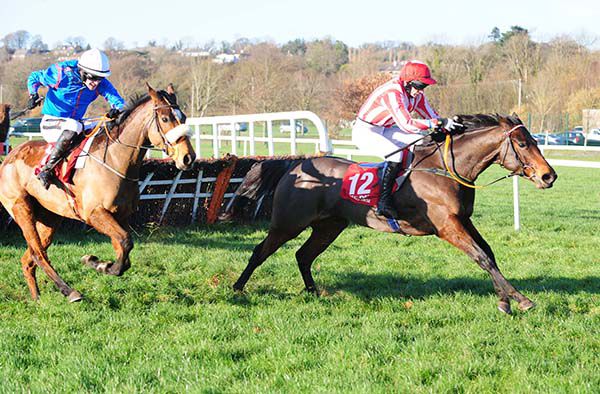 Allez Kal (right) is fancied to repeat last year's win at Cork