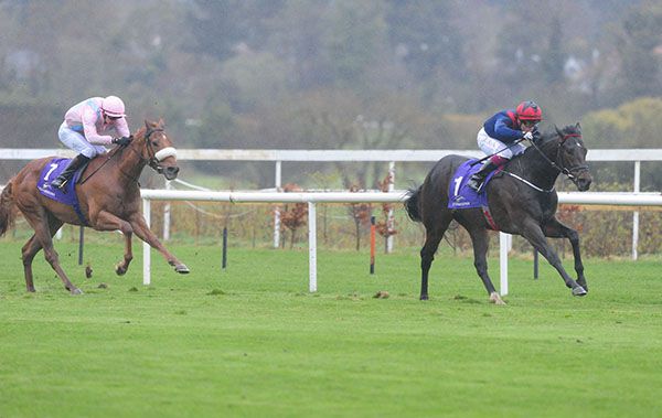 I Am Superman pictured on his way to victory at Leopardstown last month