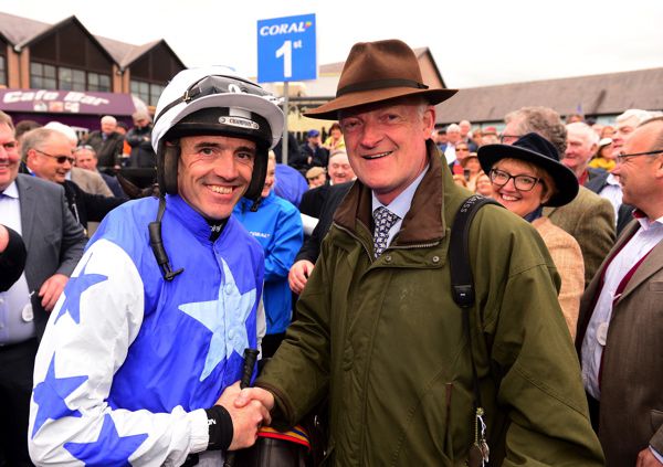 Ruby Walsh retires after winning the Coral Punchestown Gold Cup on the Willie Mullins-trained Kemboy
