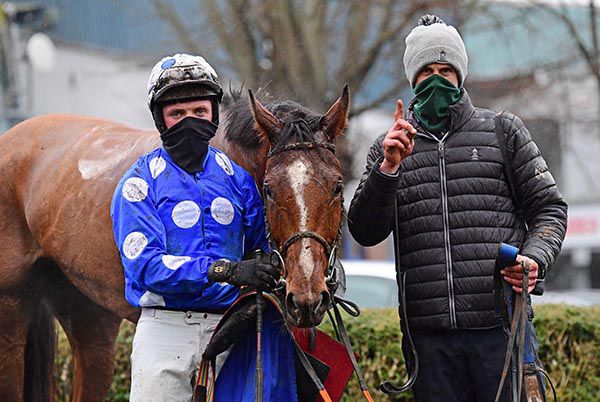 John Flavin (right) pictured after Street Value won at Clonmel