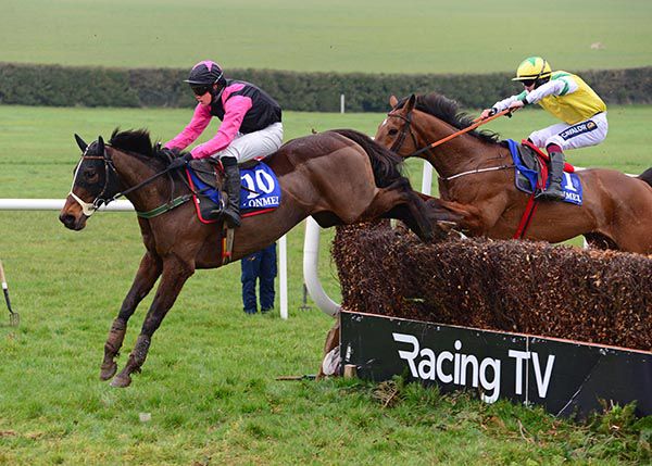 Southerner and William jump the last in front at Clonmel