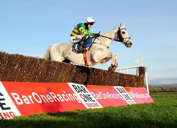 Elimay and Mark Walsh winning the Opera Hat Chase