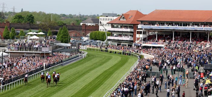 CHESTER 5 May 2022 A general view of the Racecourse HEALY RACING