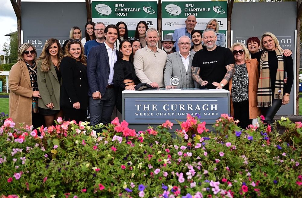 The J & J Racing Partnership after Craft Irish's win at the Curragh