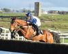 Fosters Cross and Davy Russell clear the last fence at Galway 25-Oct-09