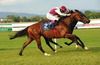 Kings Bastion and Beauthea locked together on the run to the line at Tipperary 26-08-10