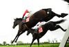 Not Me Mama and Derek O'Connor (left) clear the last to win at Ballindenisk PTP 08-05-11