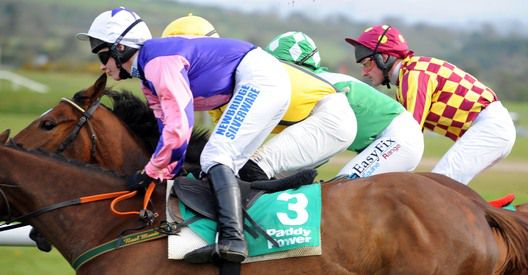 Racecourse action
