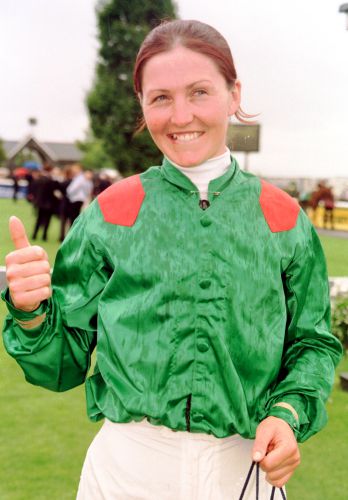 Pauline Ryan won the ladies bumper at Roscommon