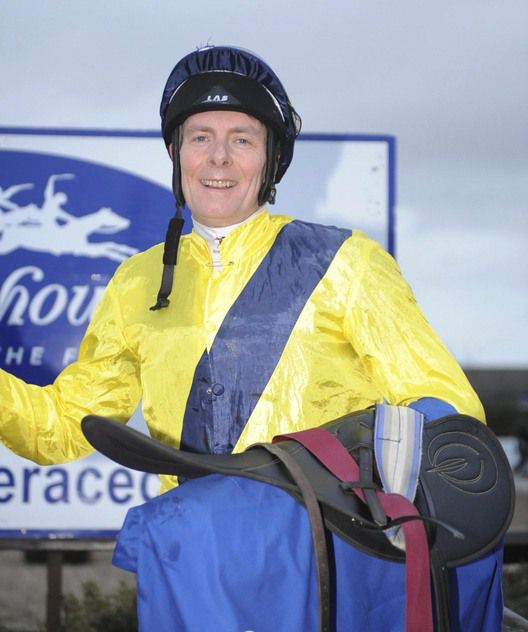 Amateur jockey Barry Connell  