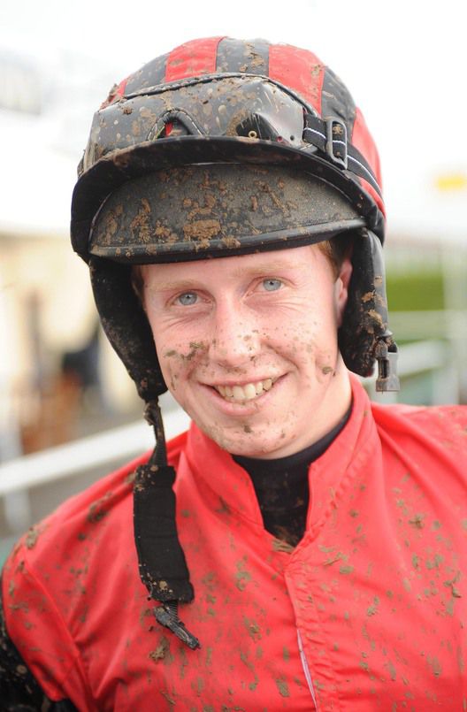 Jockey Aodhan Conlon rides at Wetherby today