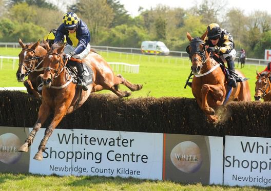 Vic Venturi (right) at the Punchestown Festival.