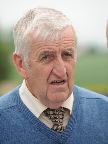 Paddy Rogers trains Nice Dream