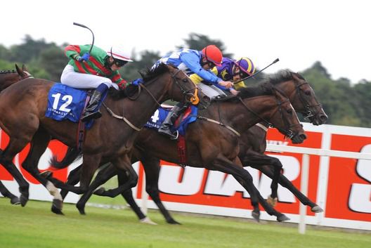 Chris Geoghegan aboard Birregurra (Red Cap)