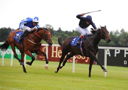 VISCOUNT NELSON and Johnny Murtagh right 