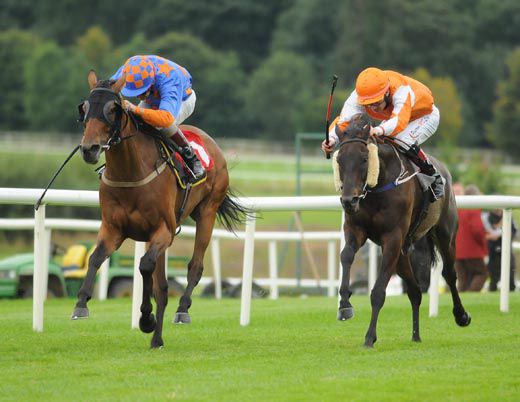 Drunken Sailor and Padraig Beggy hold off Mutadarek and Pat Smullen