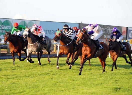 That's A Fret (near) and Ben Curtis winning for trainer Liam McAteer 