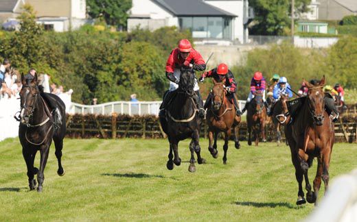 Lough Ferrib, under John Cullen, navigate their way to win at Listowel