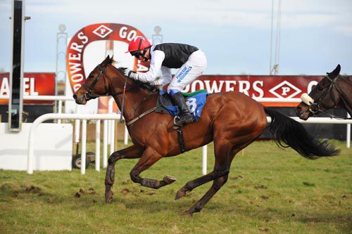 Our Girl Salley and Andrew Duff wins for trainer Prunella Dobbs 