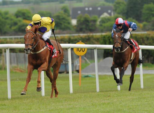 Lynott and Davy Moran winning 