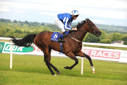 Song Of Time and Willie Supple winning   easily for trainer Paul Deegan 