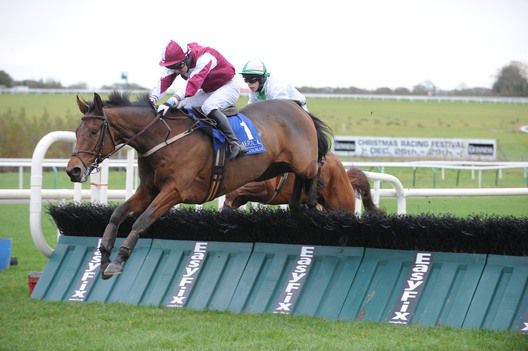 Carloswayback & Michael Doran jump the last from Couleur De La Loi