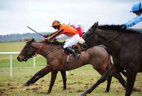 Reizovic short heads Hi Big Man (red & white) with Boston Bob (nearside) third