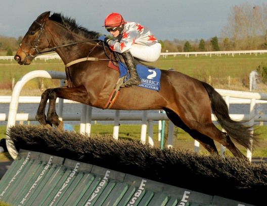 Bold Present and Paul Townend sail over the last