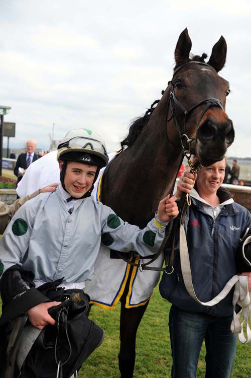 Shane 'Fifi' Gray with Blue Dahlia