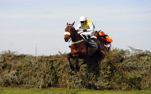 Ballabriggs on his way to victory in the Grand National   earlier this year