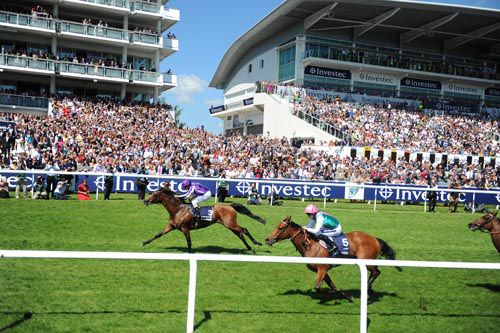 St Nicholas Abbey and Ryan Moore beat Midday at Epsom today