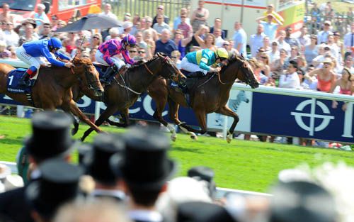 Fanunalter and Adam Kirby win from St Moritz and Rio De La Plata 