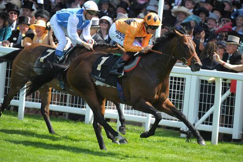Canford Cliffs and Richard Hughes beat Goldikova