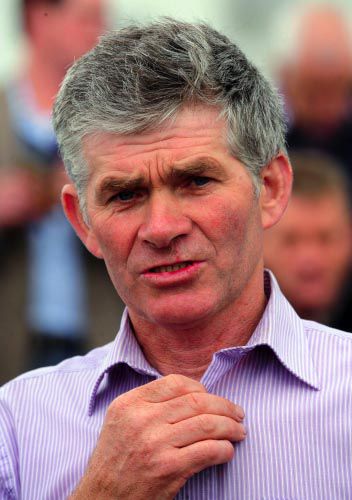 Winning trainer Vincent Ward