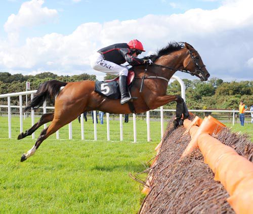 Bessie Lou and Barry Geraghty in full flow