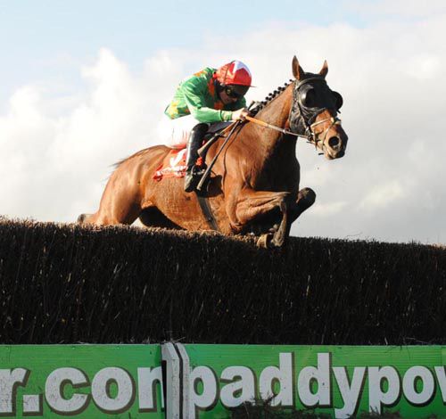 King High and Shay Barry clear the last for an easy win