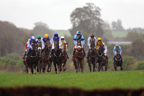 A action shot from Glenbane point-to-point 
